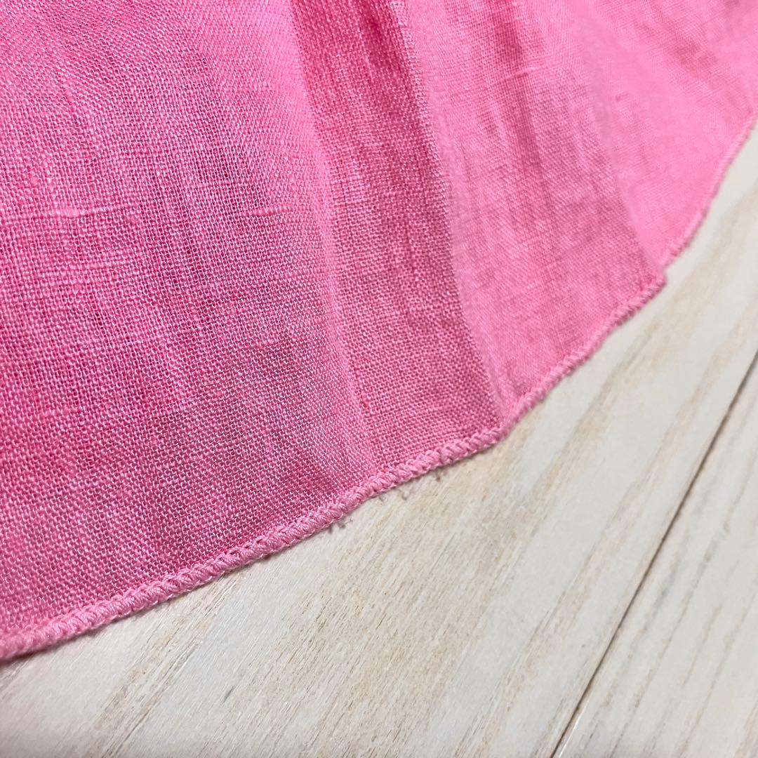 Ron Herman別注CP SHADES リネン　マキシスカート　ピンク　XS