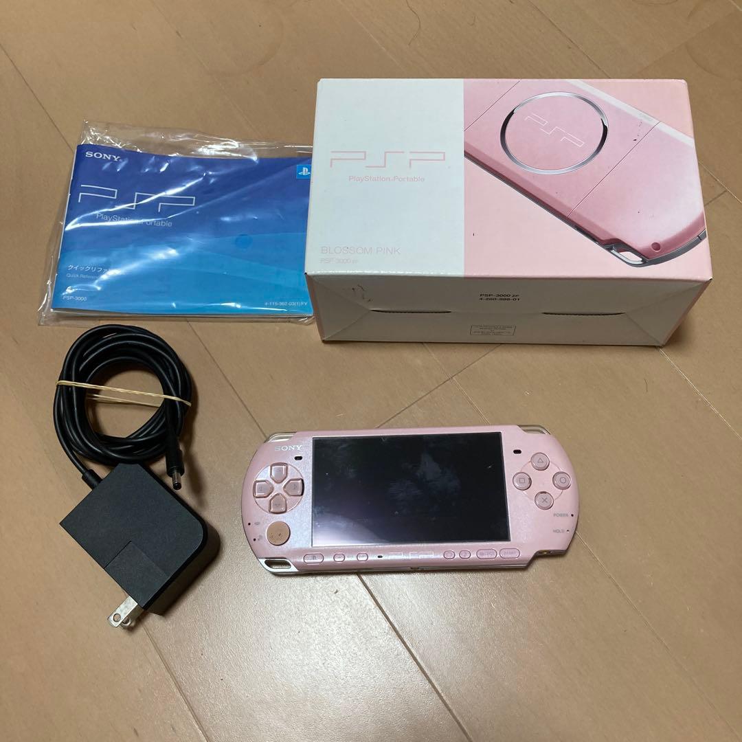 SONY PSP-3000 本体 取扱説明書 充電器付きやや傷や汚れあり