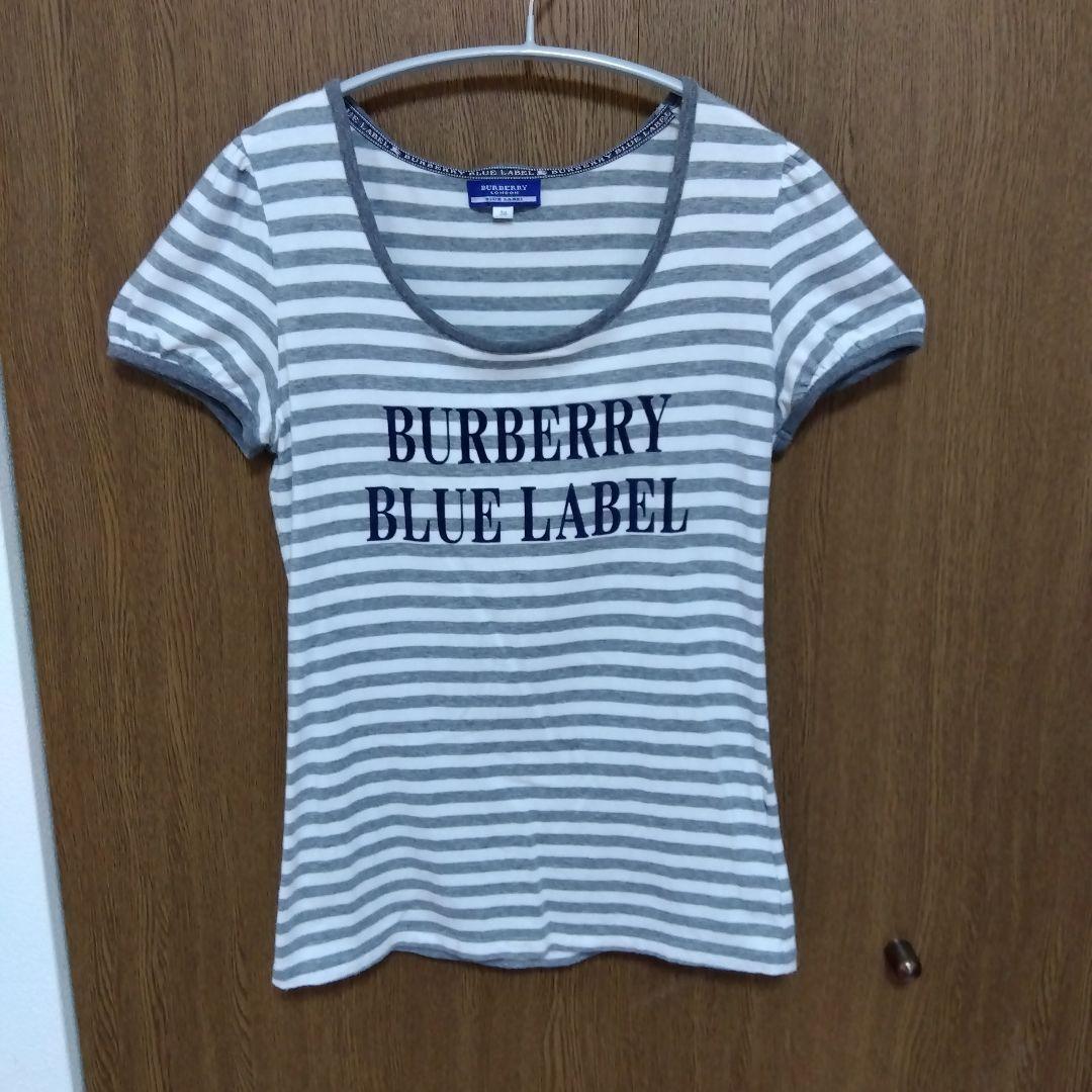 BURBERRY BLUE LABEL チェック柄 Tシャツ 38 BURBERRY Blue Label Tシャツ 38 - メルカリ