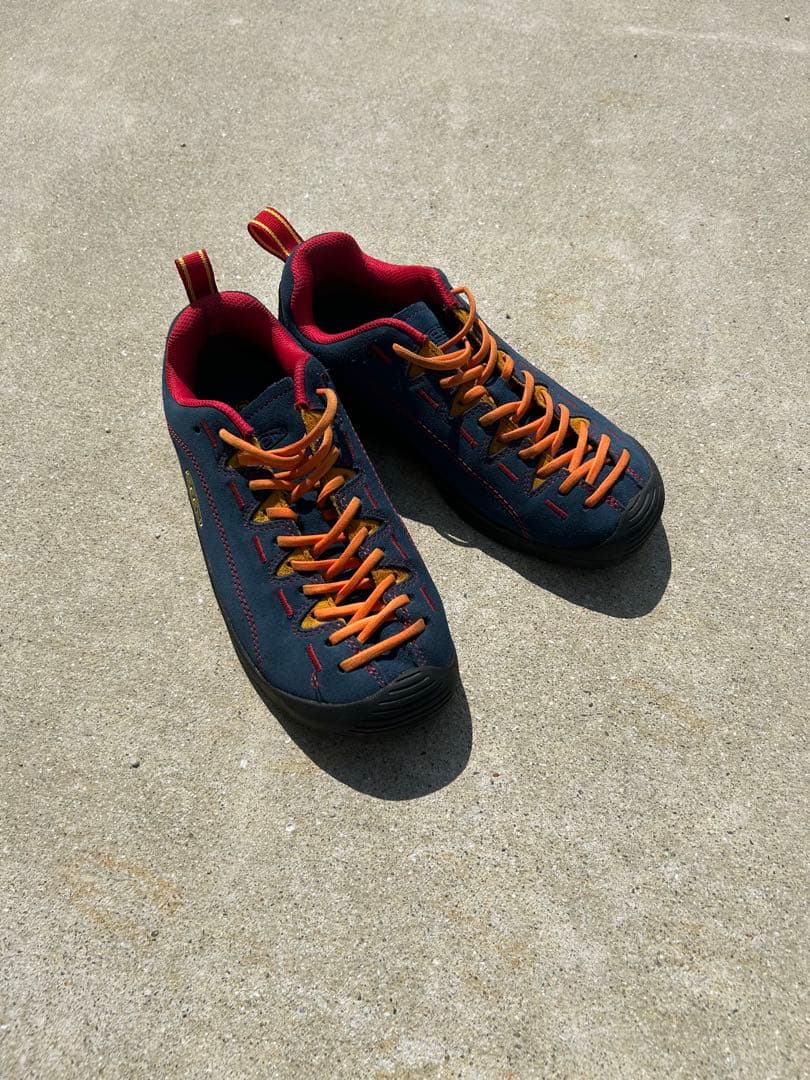 KEEN JASPER Majolica Blue/Tango Red 箱無し