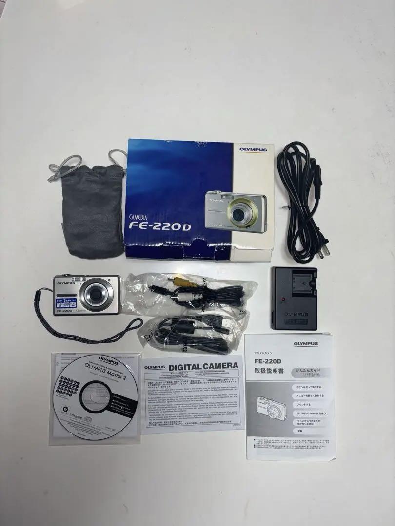 動作確認済み OLYMPUS FE-220D デジタルカメラ