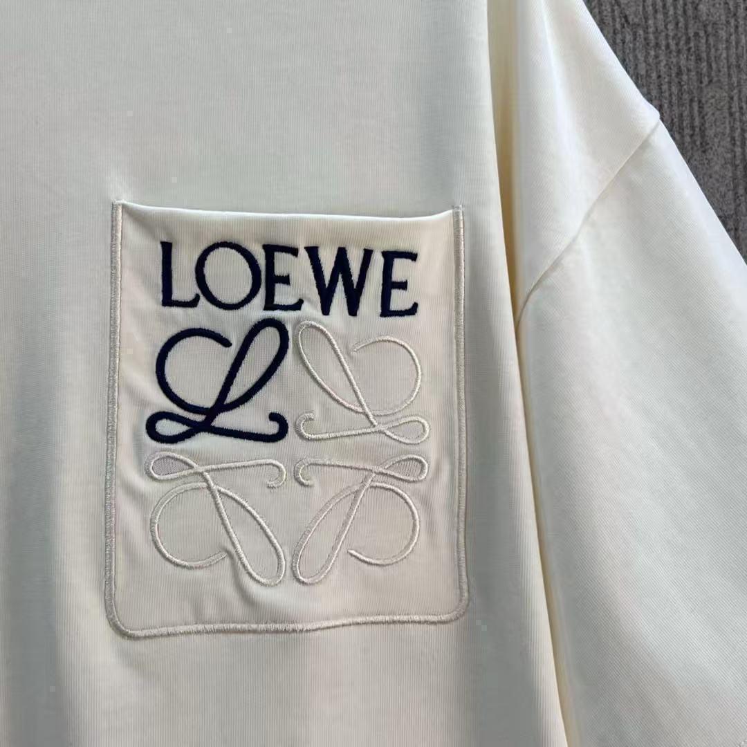 LOEWE ポケットTシャツ アイボリー - メルカリ