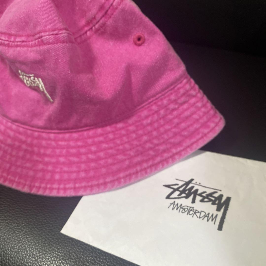 Stussy ピンク バケットハット S/M SIZE 新品未使用 Stussy ピンク バケットハット S/M SIZE 新品未使用 - メルカリ