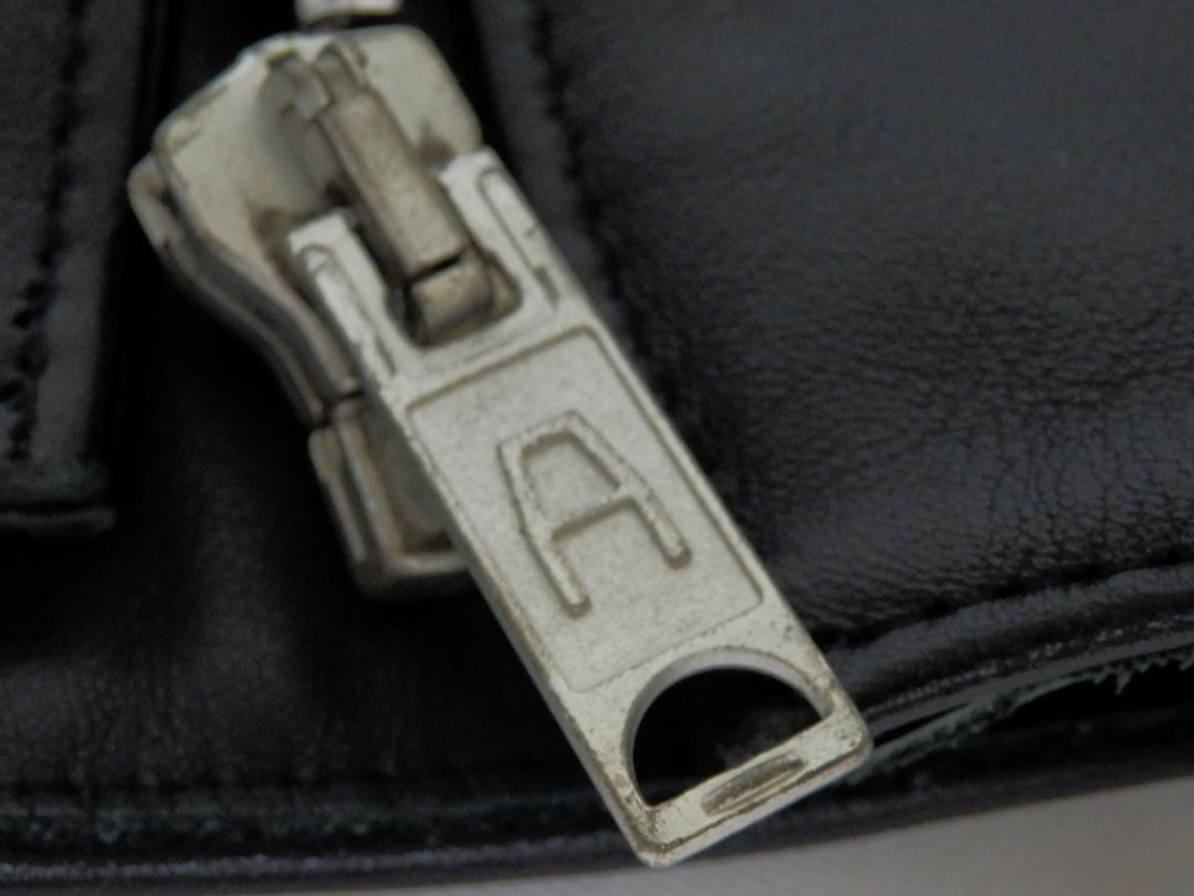 MH187 666 Leather Wear ダブルライダースジャケット