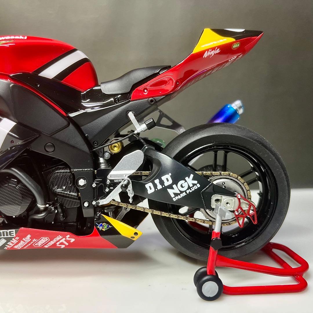 フジミ1/12 エヴァ弐号機 2010 Kawasaki ZX-10R 完成品