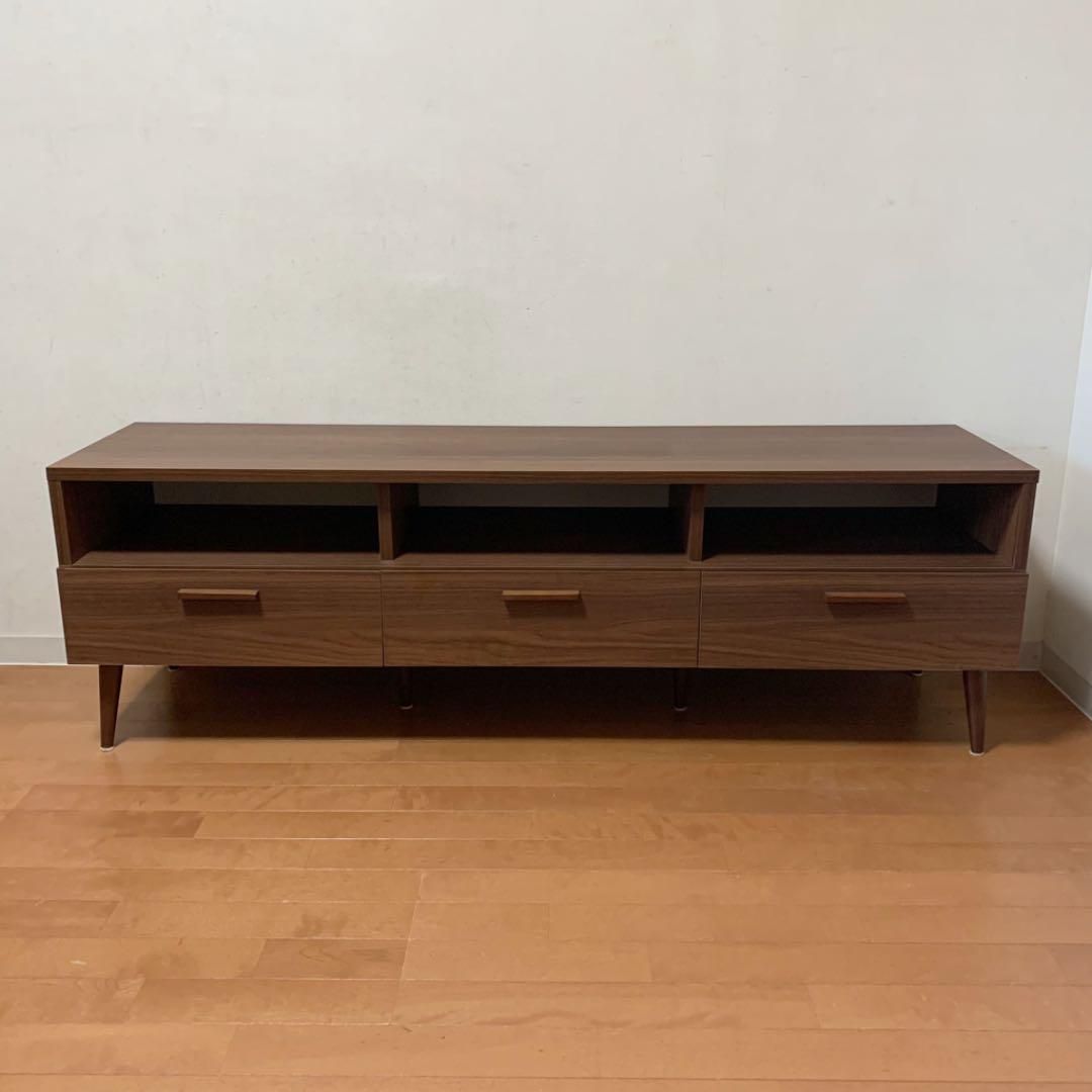 ダニエル 美品 サイドボード ローボード 脚付き 棚 2lio9-m28864391651 北欧 テレビ台 テレビボード ㊍ウニコ