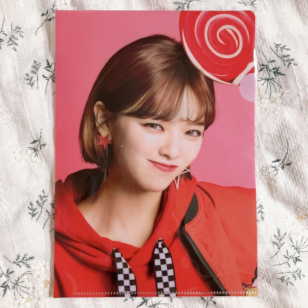 TWICE ジョンヨン クリアファイル Candypop カフェ CAFE 限定