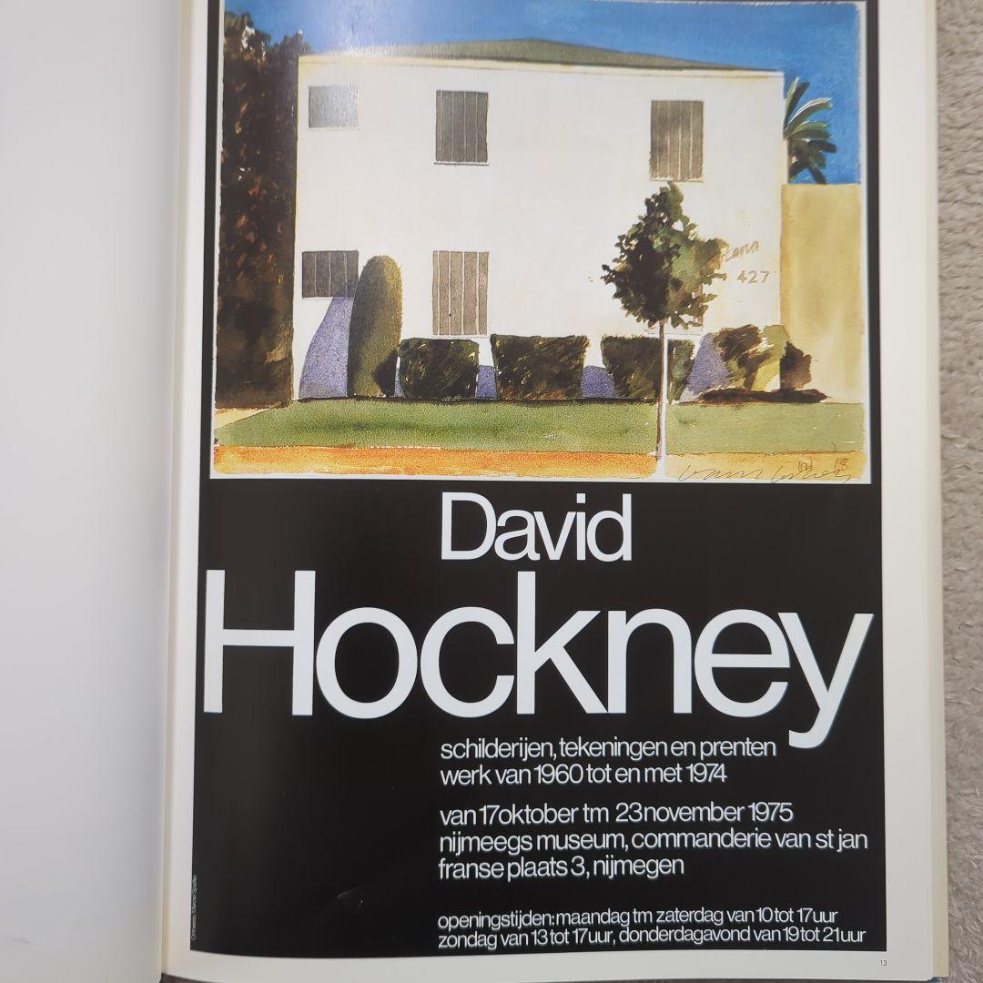 大判　Hockney Posters　デイビッド・ホックニー　ポスター集