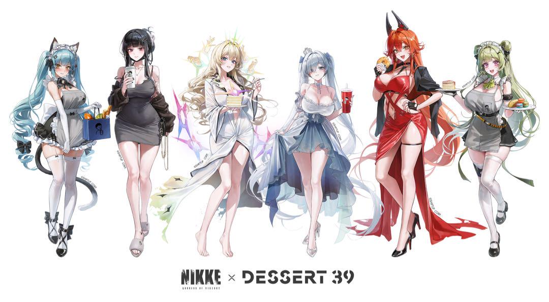 韓国限定】勝利の女神：NIKKE ニケ パーティーアクリルブロック