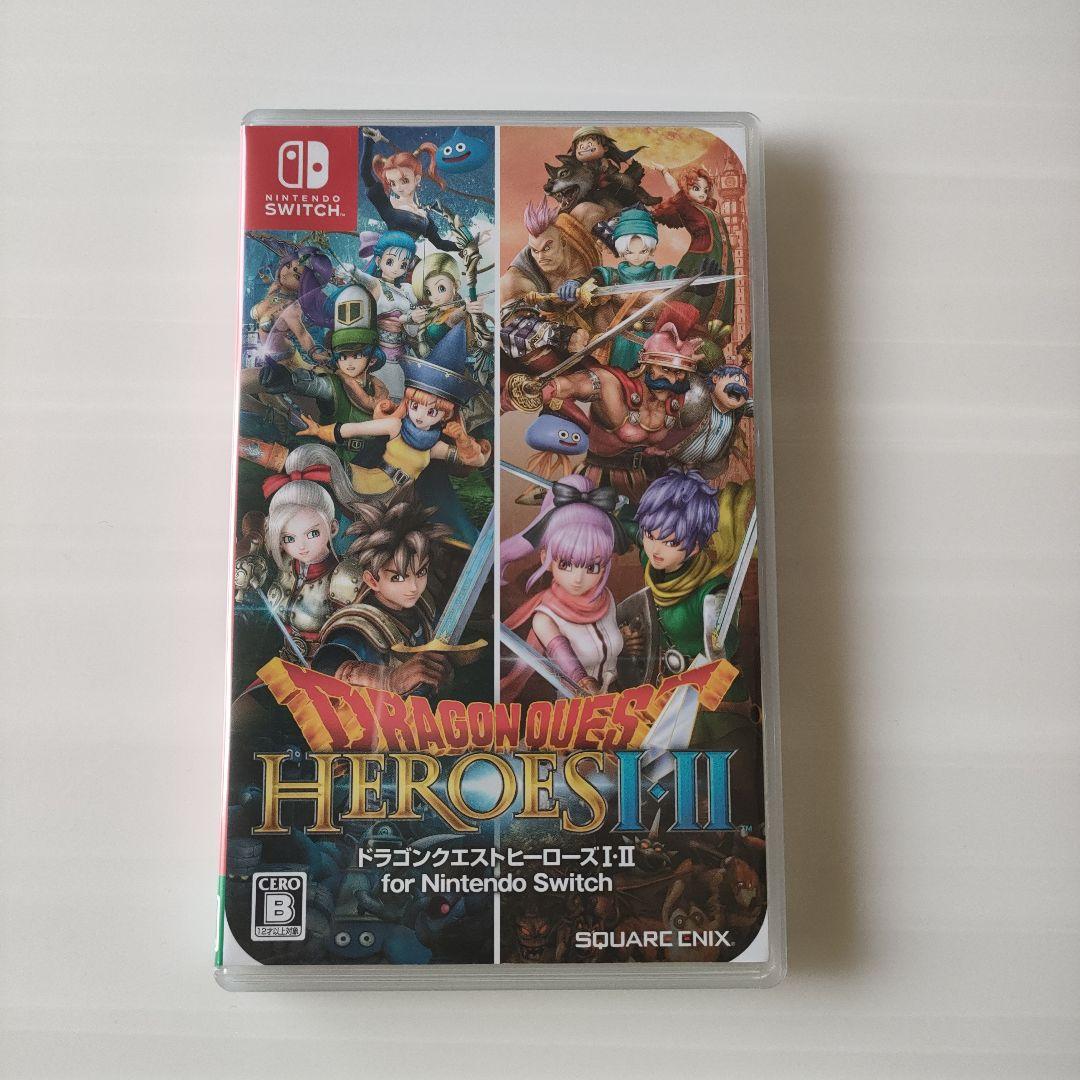 ドラクエヒーローズI.II switch 美品 スクウェア・エニックス 在庫あり[メール便OK]【新品】【NS