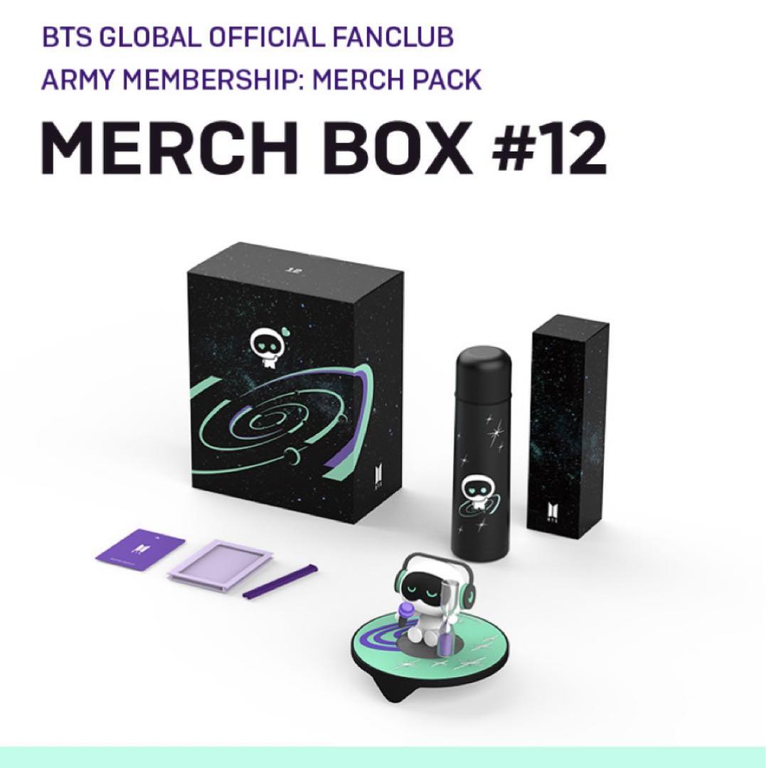 BTS MERCH BOX #12 Wootteo Box JIN ARMY Official Membership