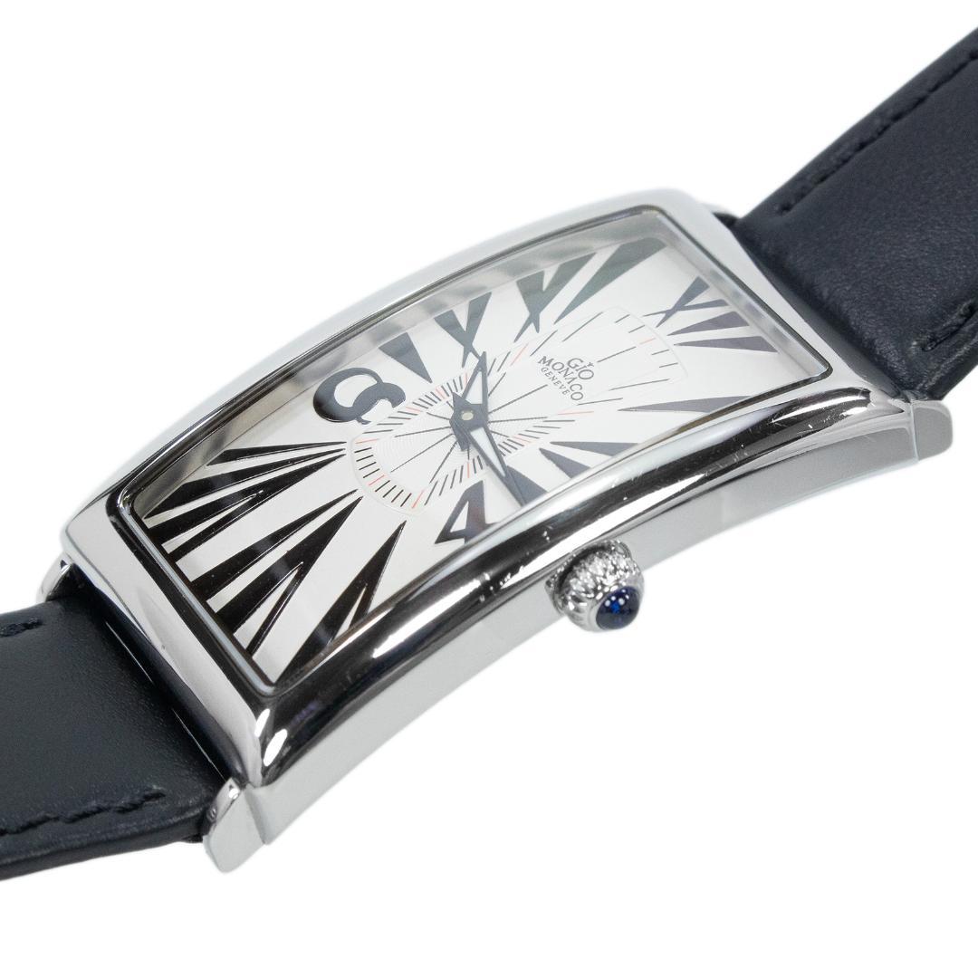 ジオモナコ 腕時計 2針 メンズ アンジェロジェント ライトグレー