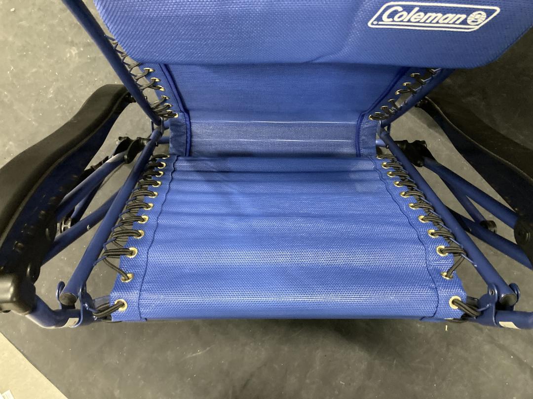Coleman インフィニティチェア デニム リクライニング 折りたたみ式