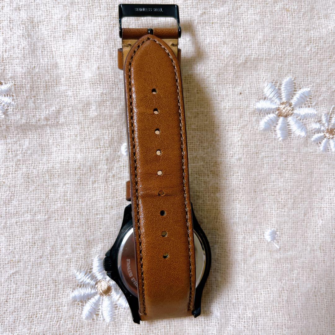 COACH/コーチ トリプルカレンダー メンズ カジュアルウォッチ レザーベルト