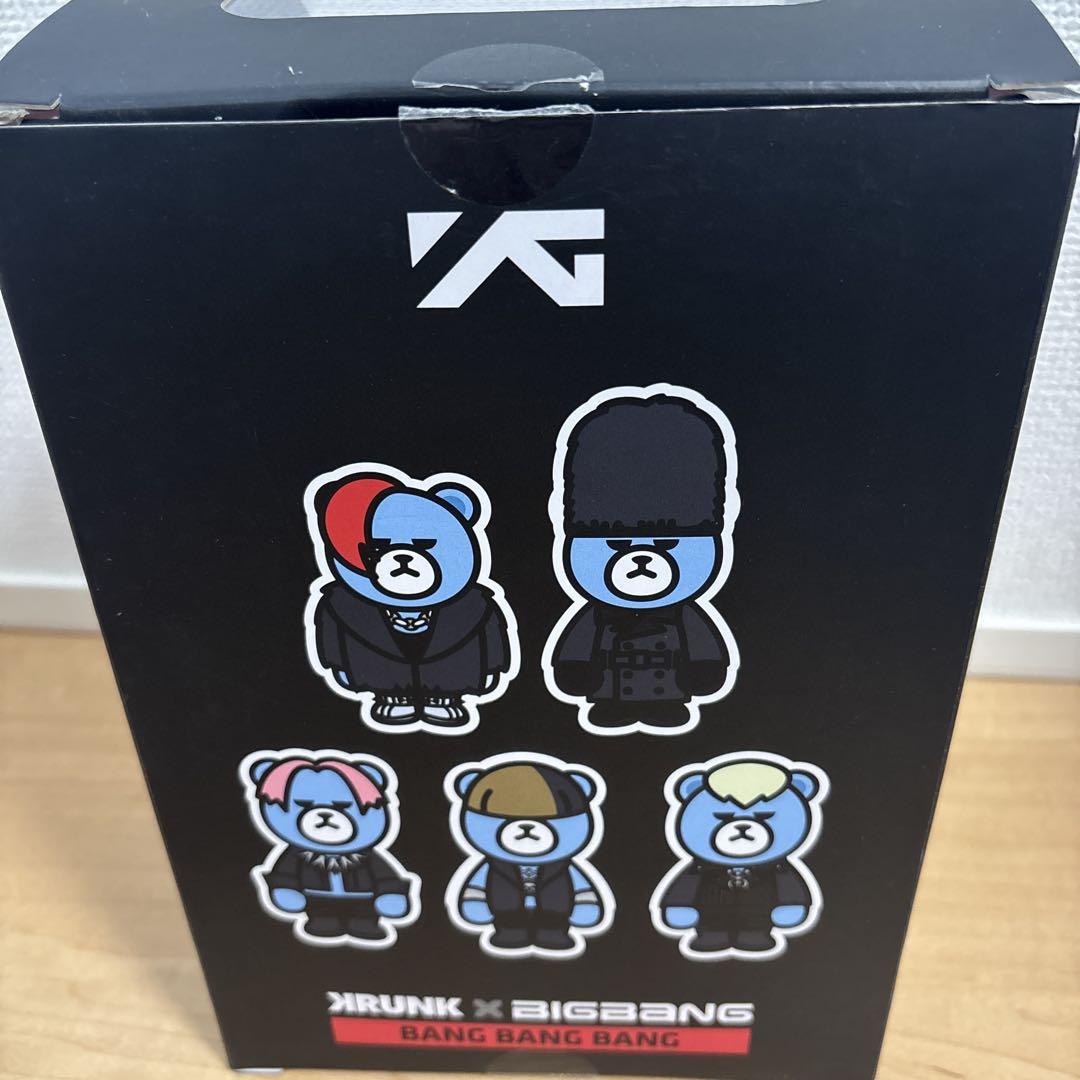 ［一度開封］BIGBANG KRUNKベア G-DRAGON ジヨンぬいぐるみ