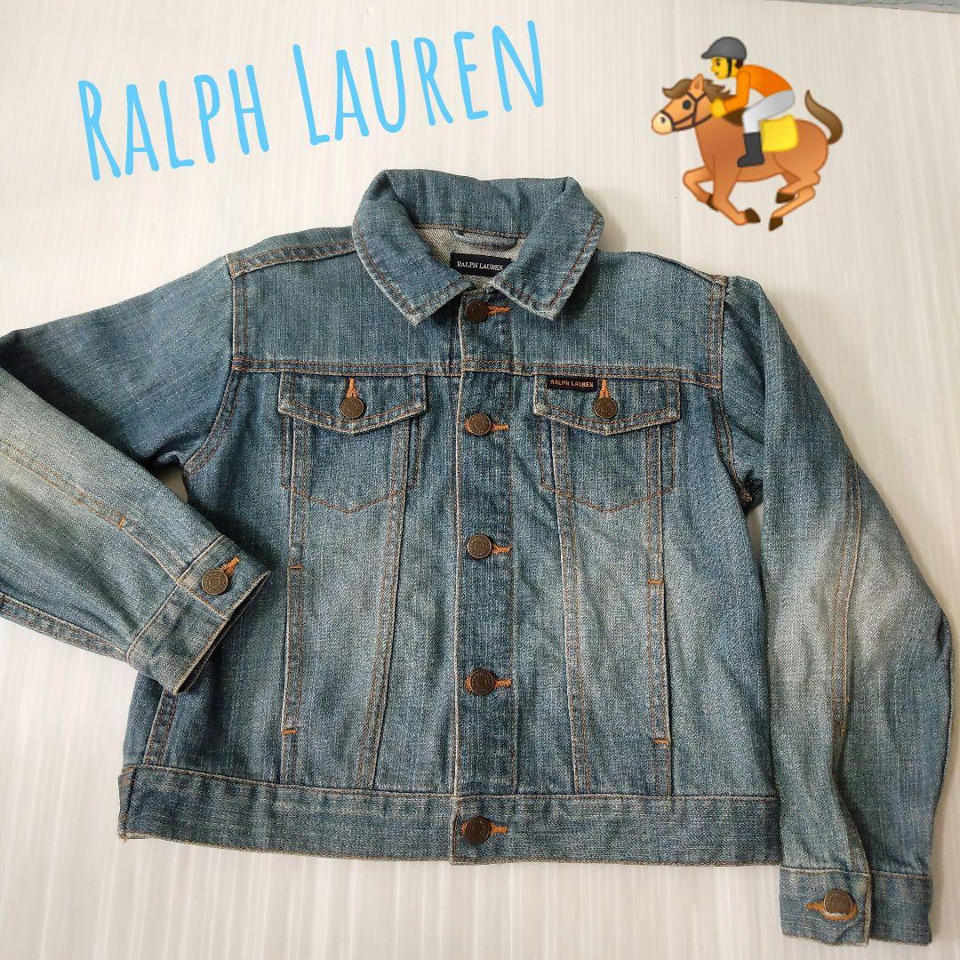 おすすめ! ラルフローレン Ralph Lauren キッズデニム Gジャン 120