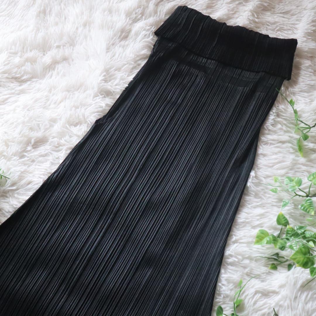 もしれませ プリーツプリーズ PLEATS PLEASE マキシ丈ワンピース ノースリーブ C3xLS-m28882935047 いいたしま