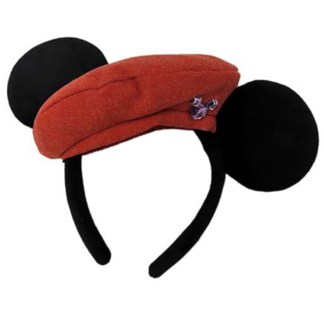 ミニー　ベレー帽　カチューシャ　ミニーのスタイルスタジオ　秋
