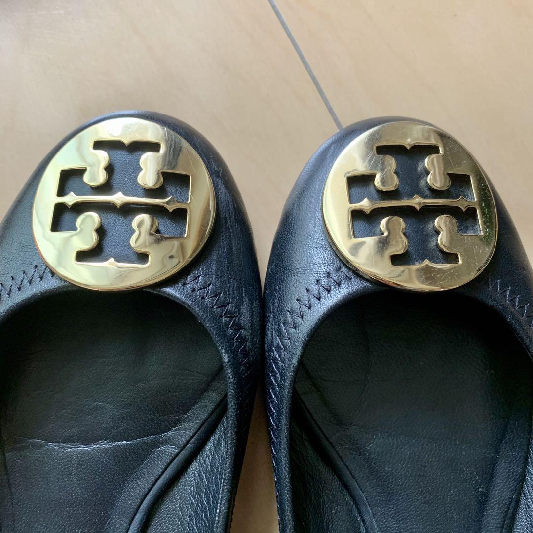 toryburch トリーバーチ　正規品　フラットシューズ　バレエシューズ　黒