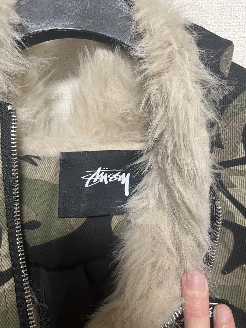 Stussy camouflage ジャケット