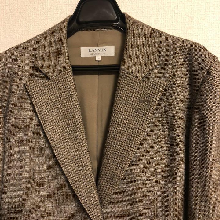 お値下げしました LANVIN テーラードジャケット 6jC8i-m28886729662 ランバン 正規店仕入