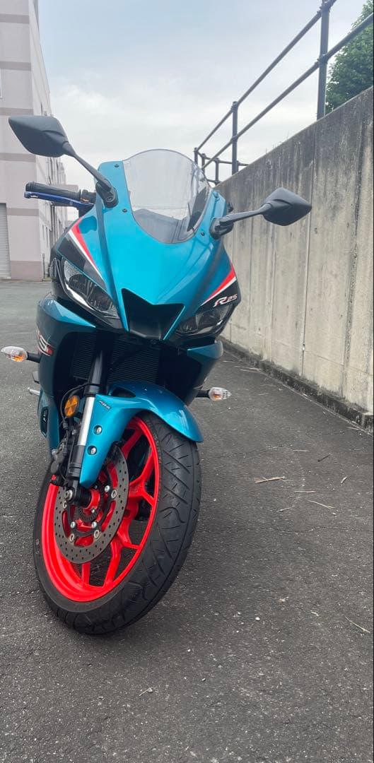 YAMAHA YZF-R25 7413km シアンメタリック 21年式 YAMAHA YZF-R25 7413km シアンメタリック 21年式