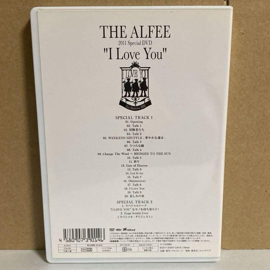 ミュージック THE ALFEE \"I Love You\" DVD 2011