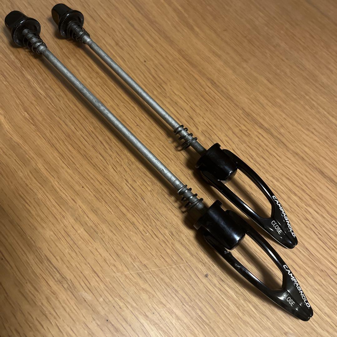 美品 カンパニョーロ クイックリリース 前後 Campagnolo クイックリリース 前後