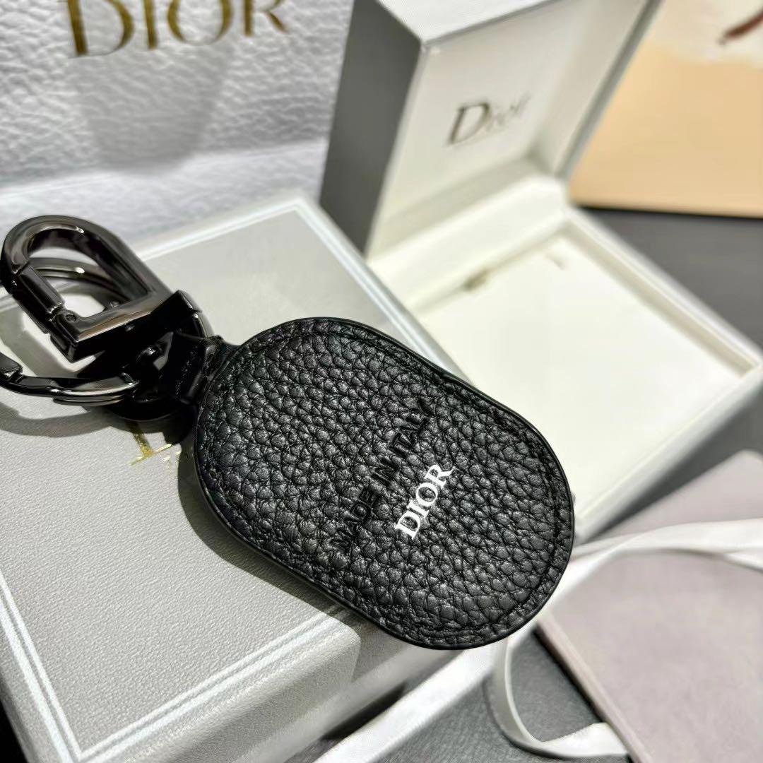 ☆ディオール☆ Dior CDロゴ キーホルダー ブラック 刻印あり