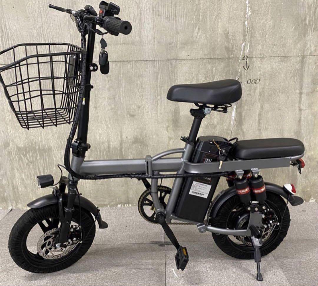 大人気400W 15A電動折り畳みアシスト自転車高品質めちゃ速リミッターカット可❶即購入確保品