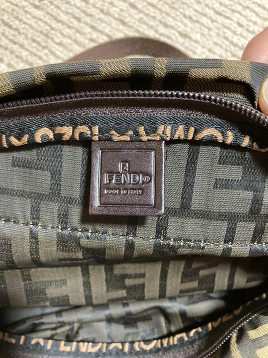 FENDI ミニトートバッグ 46NVM-m28892551193 ズッカ柄 格安超特価