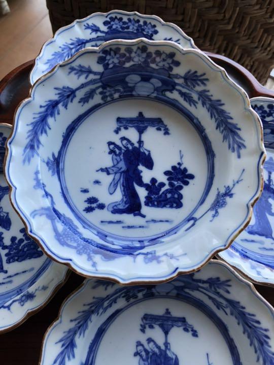 新品超激得 骨董 輪花膾皿 aH5gF-m28895553384 角福 セール低価