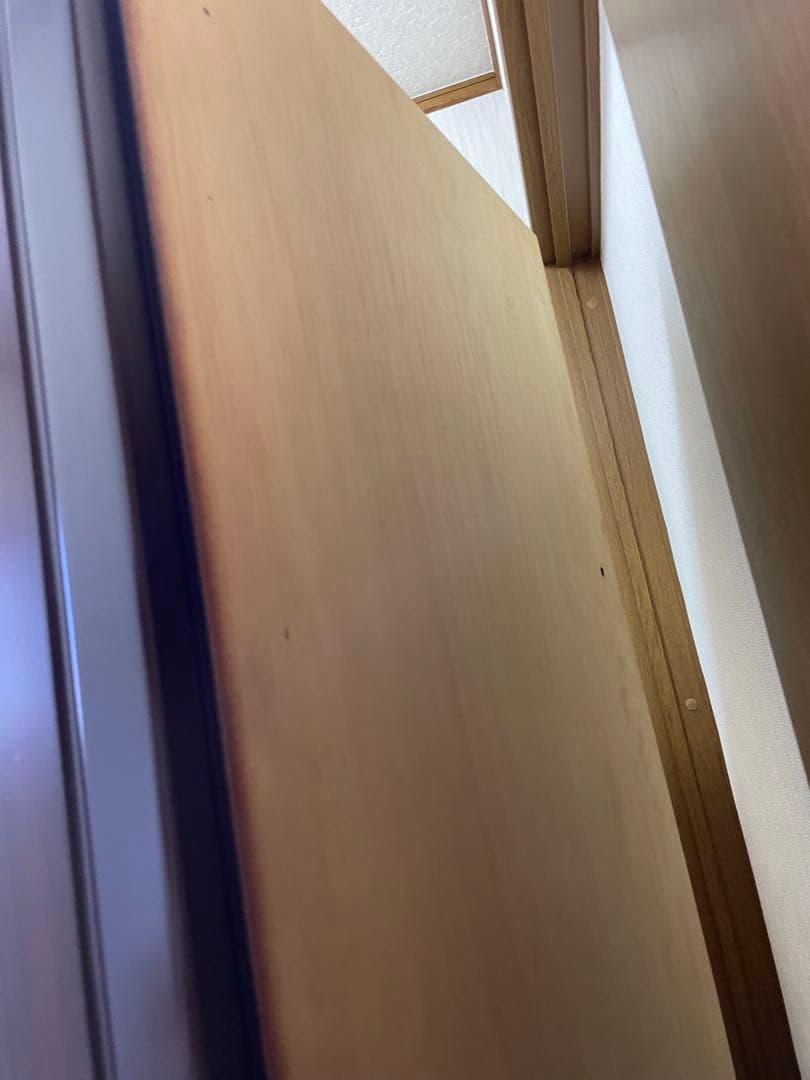 ダークブラウン 木目調スリムチェスト目立った傷や汚れなし