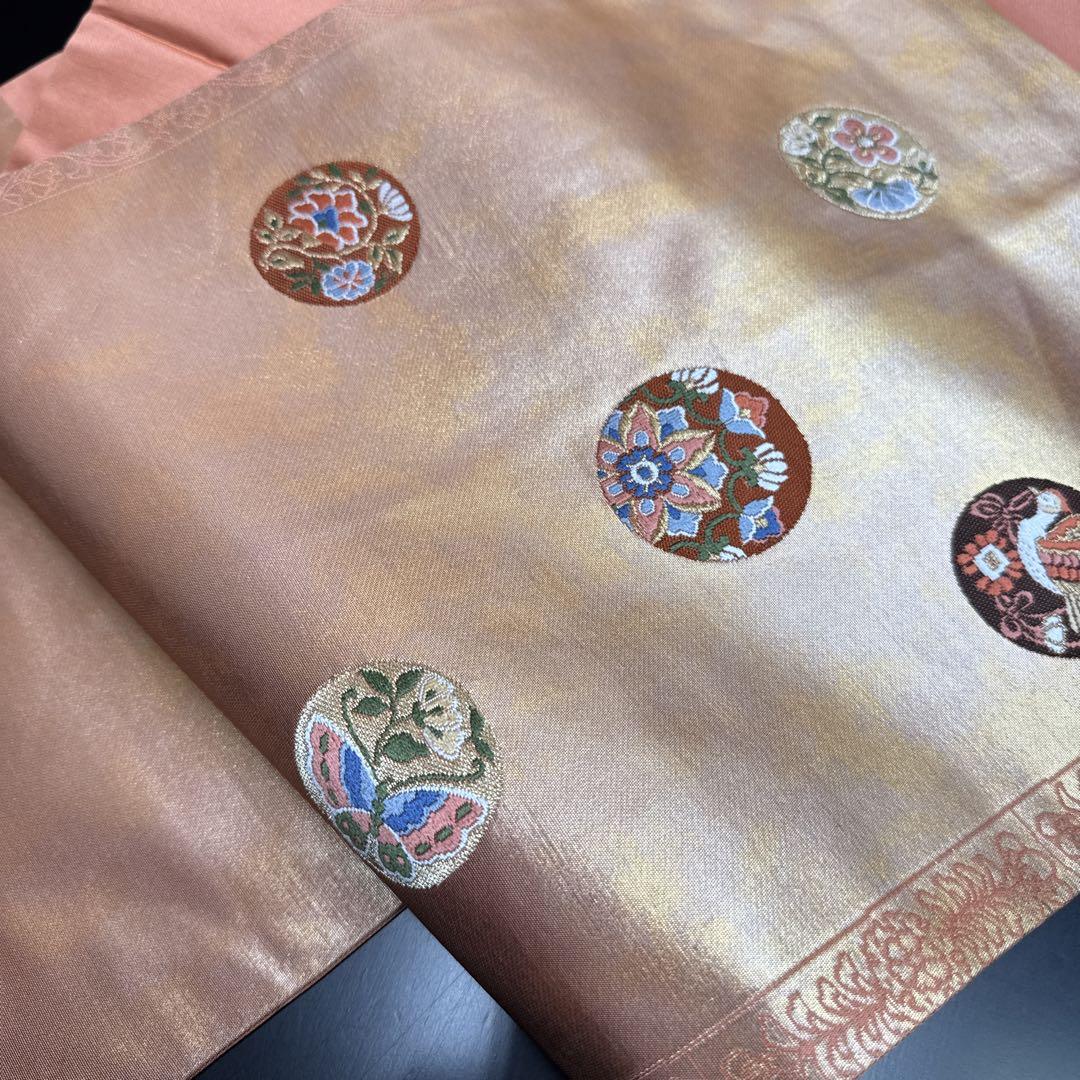 3点同梱、4-6、4-100、5-112 名古屋帯 九寸 美品 正絹 着物