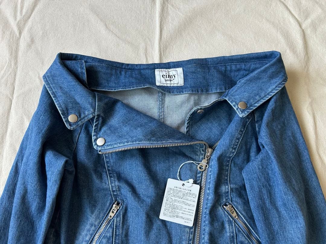 新品タグ付　エイミーイストワール　オフショルダー　デニムジャケット