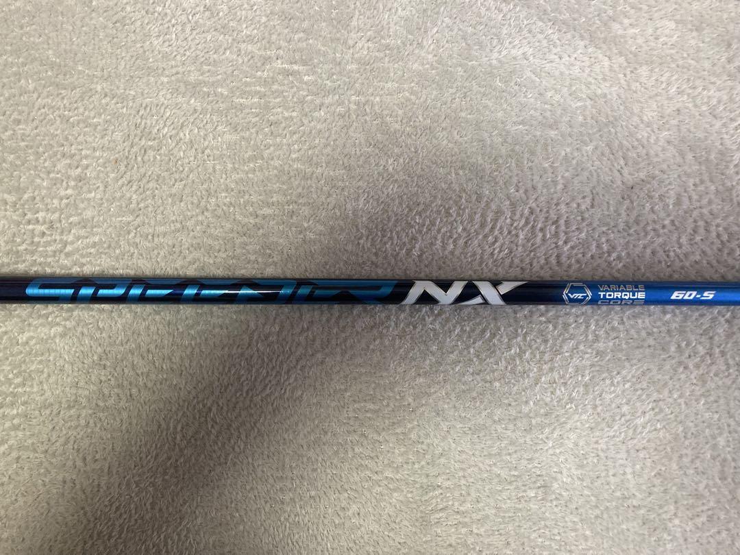 美品 スピーダーNX ブルー 60S 5W シャフト スリーブなし レフティ可