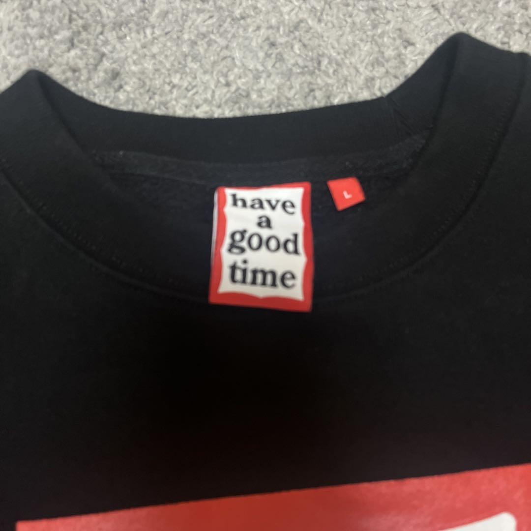have a good time トレーナー 黒