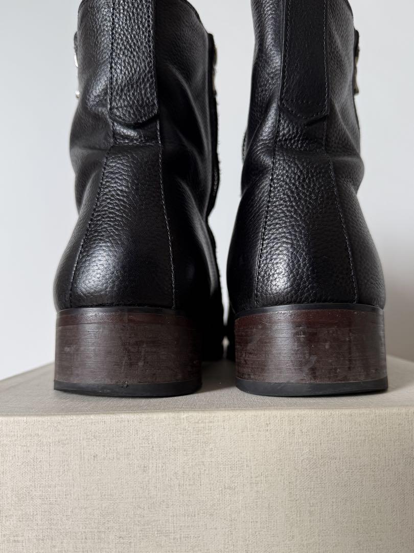 【Llife】SLIGHT SQUARE ZIP BOOTS (size:41)