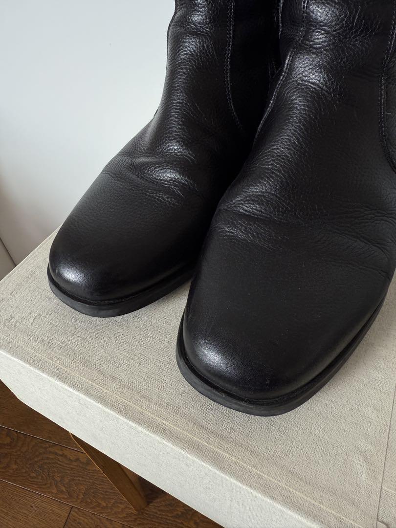 【Llife】SLIGHT SQUARE ZIP BOOTS (size:41)