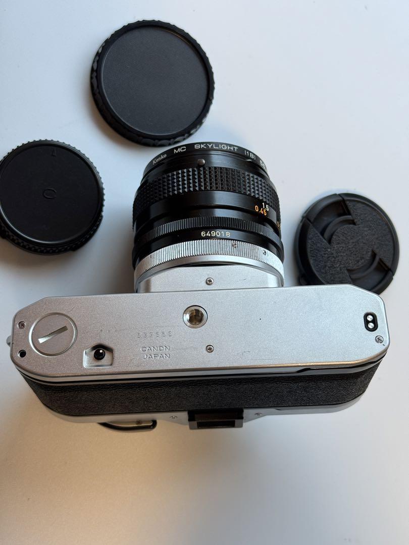 フィルムカメラ】 CANON AV-1 と CANONレンズ - フィルムカメラ
