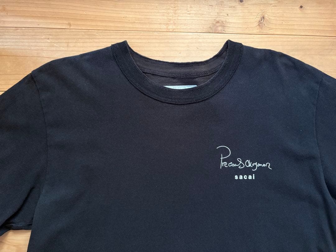 sacai サカイ Tシャツ ブラック 3 sacai サカイ Tシャツ ブラック 3