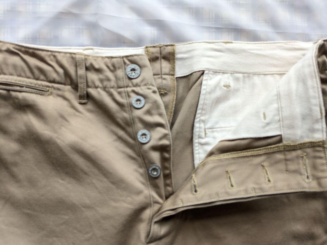 バズリクソンズEARLY MILITARY CHINOS 1945 MODEL