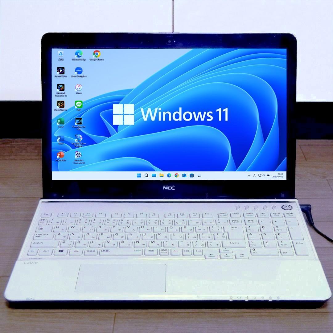 Core i7 SSD オフィス メモ16G NEC LaVie ノートパソコン