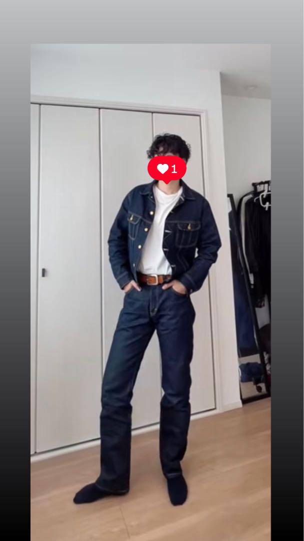 【Lee】101J ダークインディゴ　サイズM