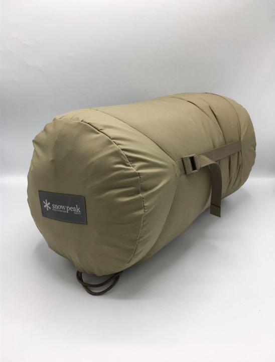 美品廃盤品 snow peakミリタリースリーピングバッグ サンドストーン