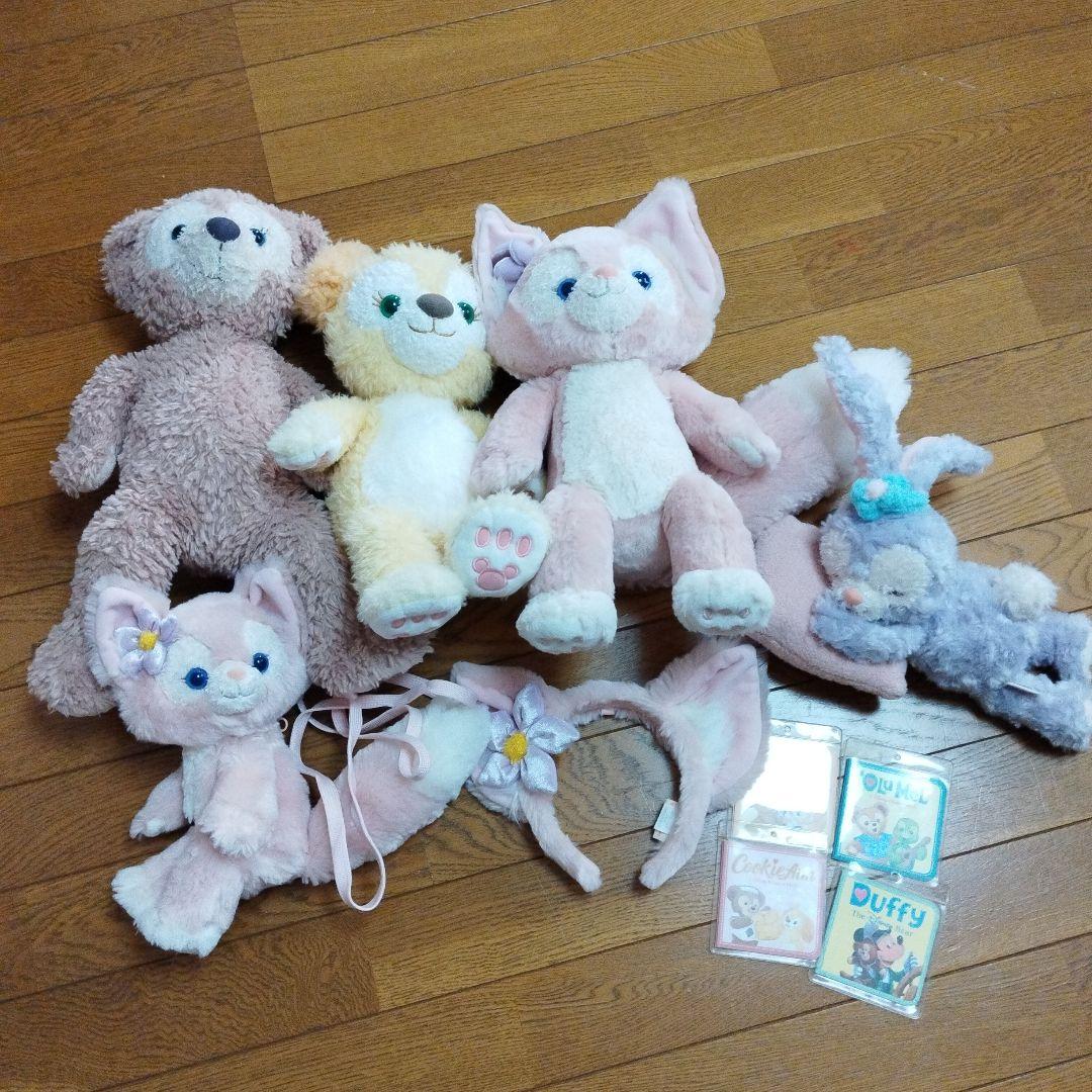 東京ディズニーシー ダッフィーとフレンズ セット 美品！東京ディズニーシー購入ダッフィーフレンズセット