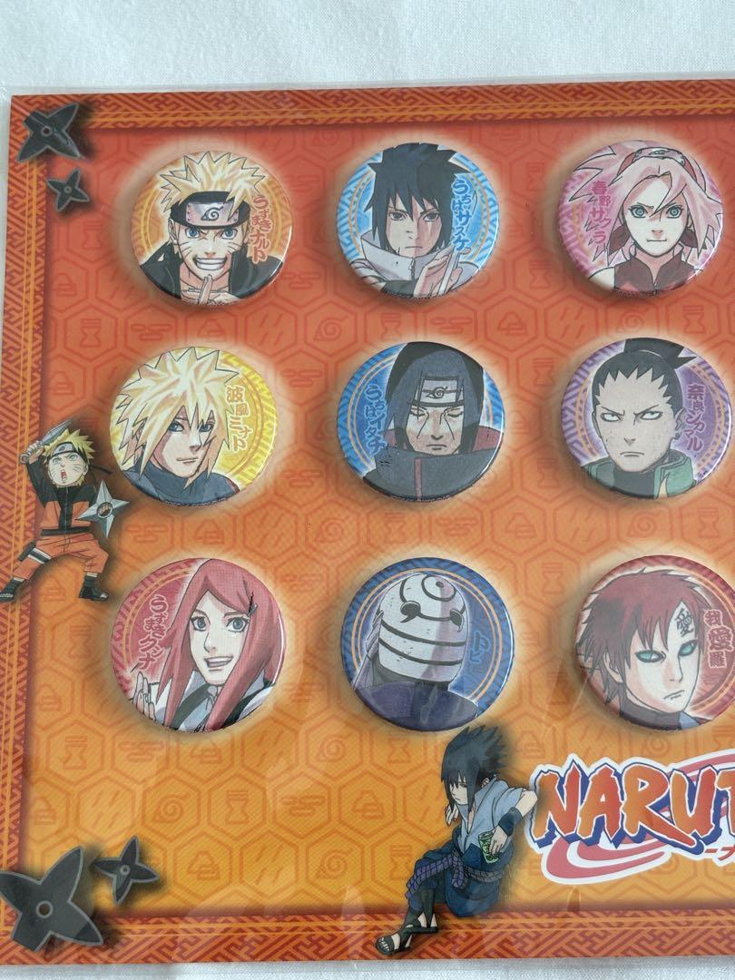 ジャンプフェスタ2013 NARUTO 缶バッジセット