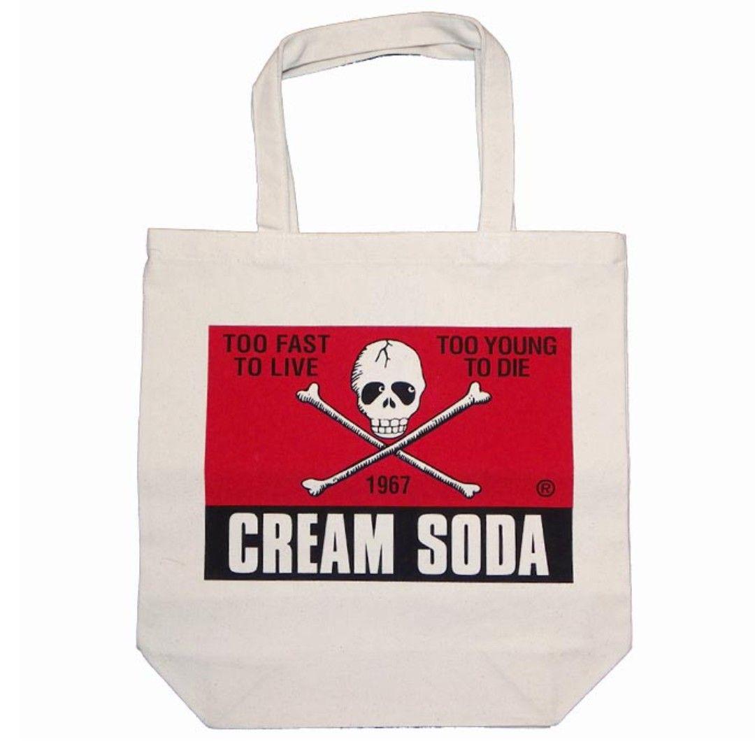新品 クリームソーダ CREAM SODA 角ドクロ 髑髏 トートバッグ 白 - メルカリ 新品 クリームソーダ CREAM SODA 角ドクロ 髑髏 トートバッグ 白 - メルカリ