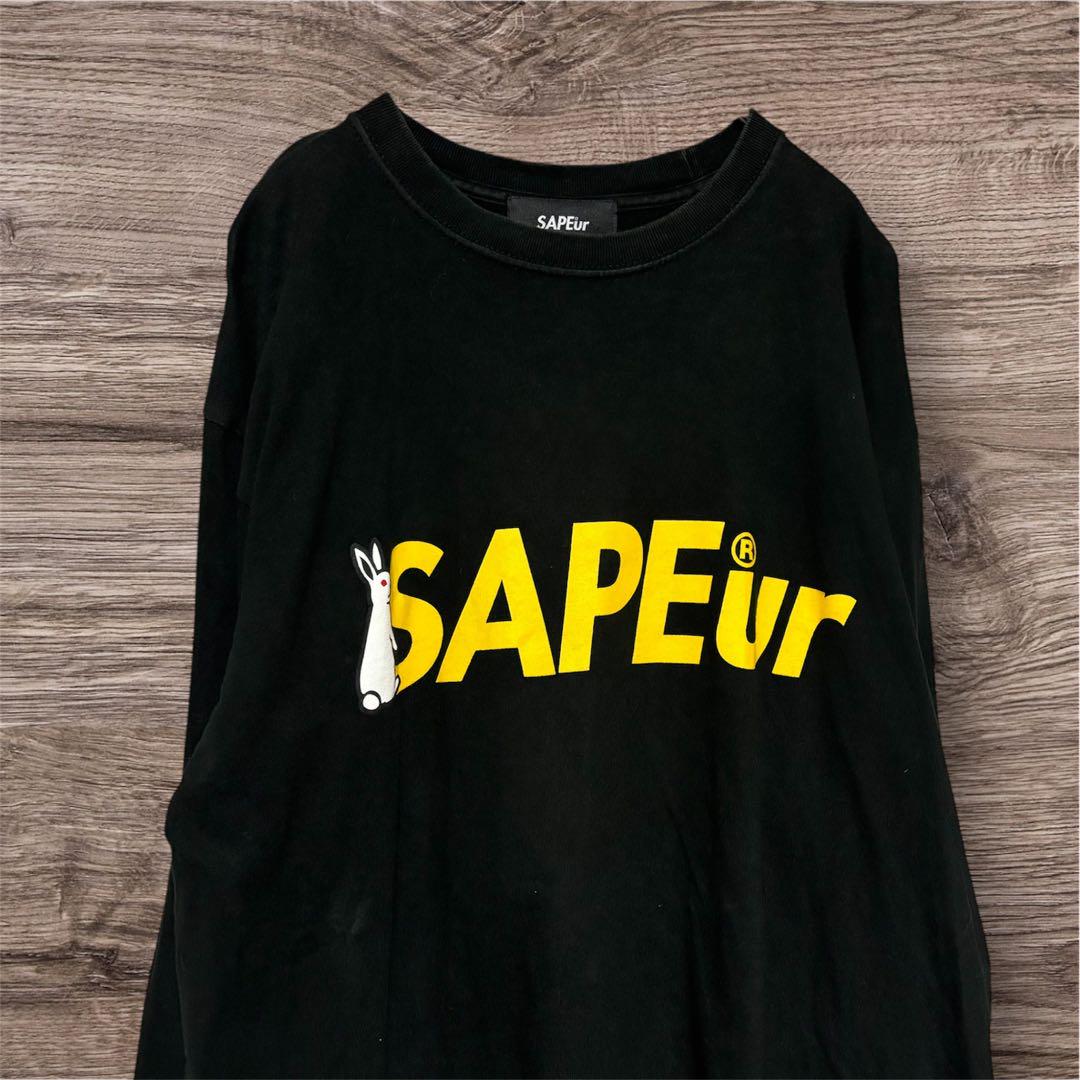 FR2 エフアールツー SAPEur サプール 長袖カットソー ブラック