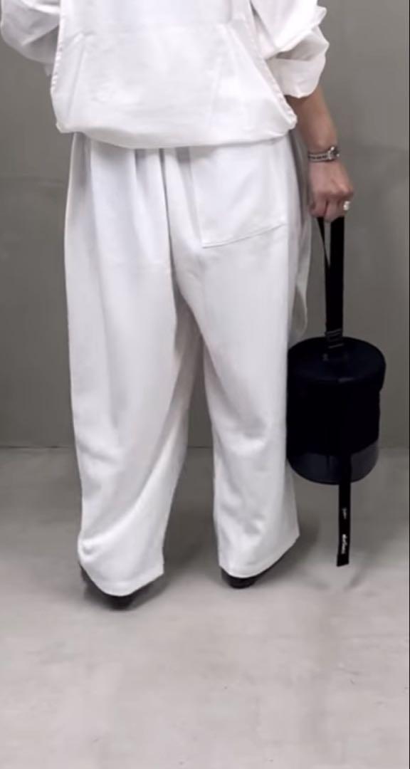 mizuiro ind（ミズイロインド） ワイド カーゴ パンツ